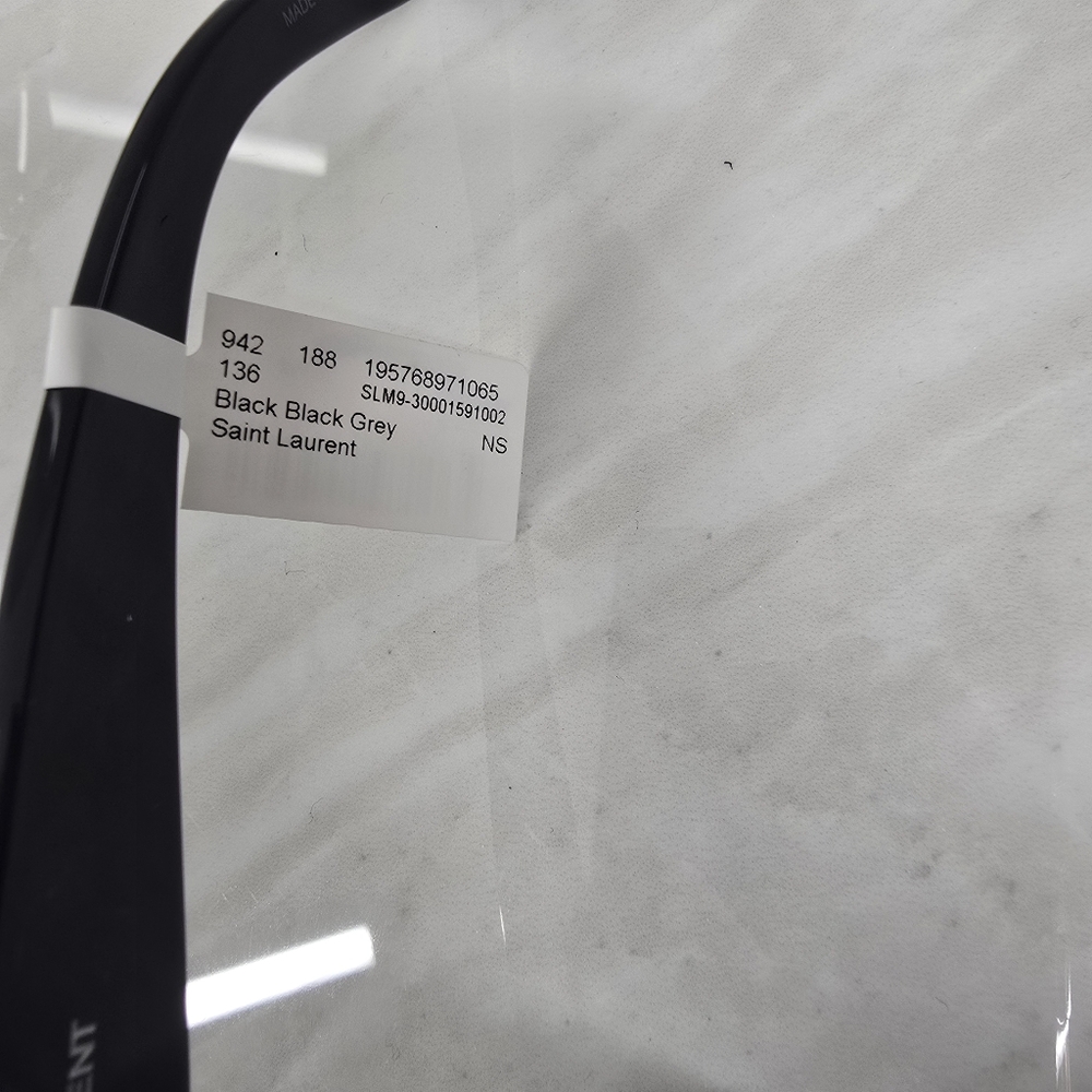 Yves Saint Laurent Black Square Sunglasses - Picture 9 of 16